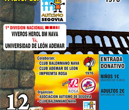 Partido benéfico a favor de Autismo Segovia