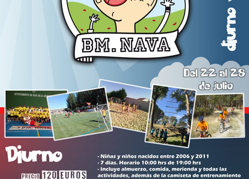 10º Campus de iniciación Balonmano Nava