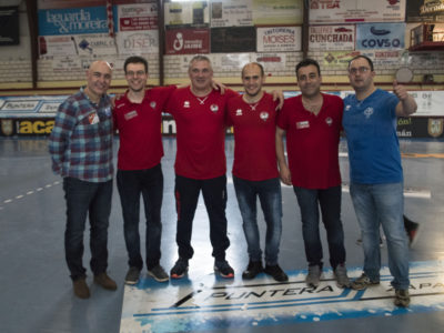 Club Balonmano Nava Celebración ascenso ASOBAL